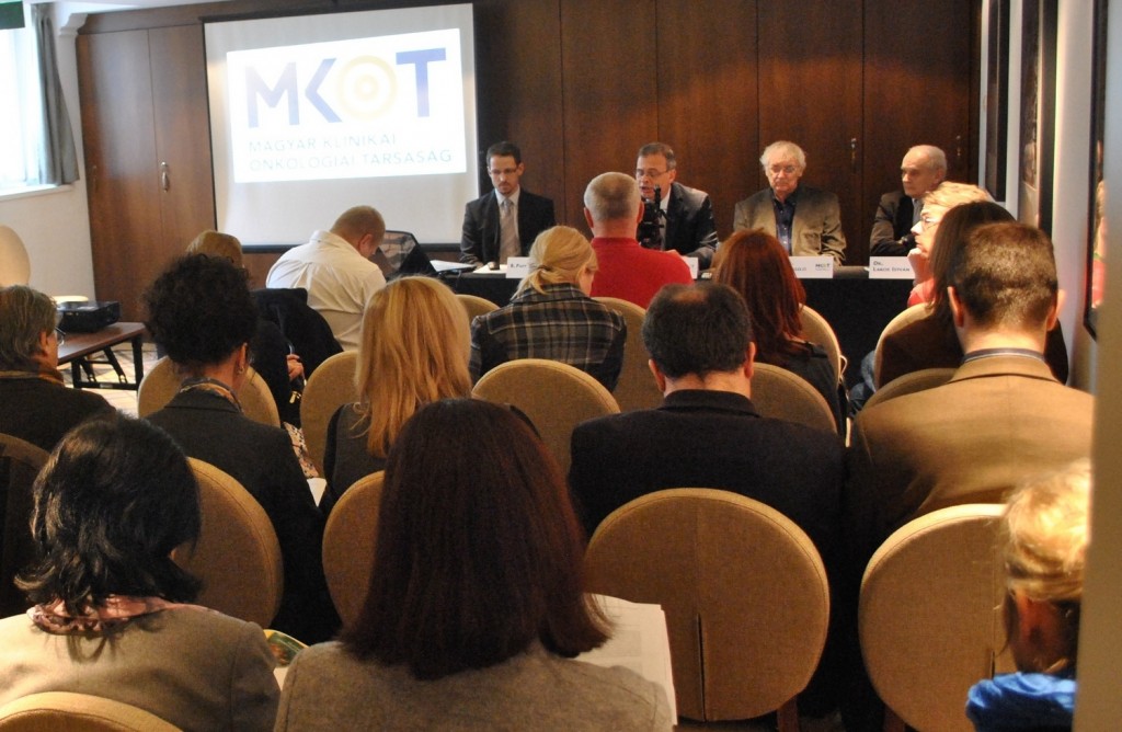 2014. február 27-én MKOT sajtótájékoztató Budapesten